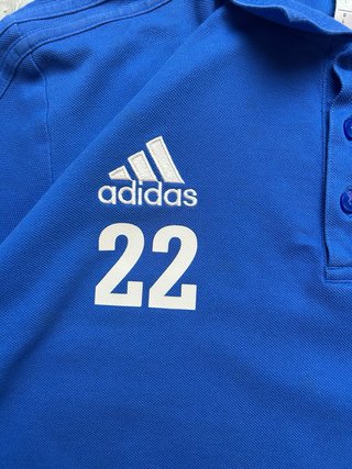 Adidas TSV Team Polo Shirt Blue – Vintage Football