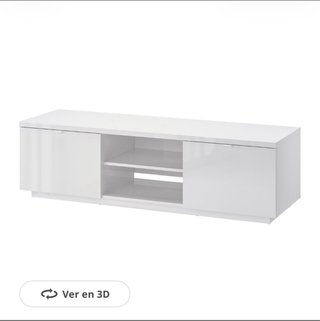 Mobile TV bianco Ikea Byas