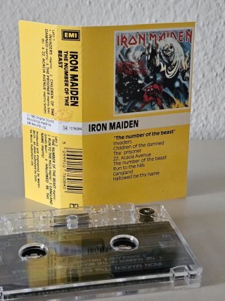 Iron Maiden - The Number of the Beast MC K7