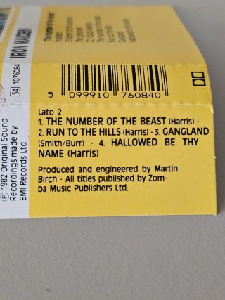 Iron Maiden - The Number of the Beast MC K7