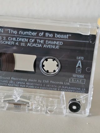 Iron Maiden - The Number of the Beast MC K7