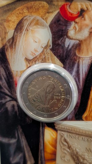 Moneda 2 Euros San Marino 2024 - Ghirlandaio