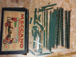 3 Cajas Antiguas de Mecano