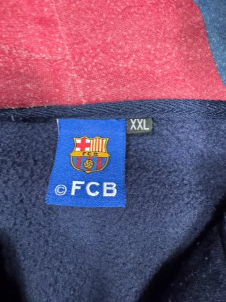 Sudadera FC Barcelona Azul y Roja
