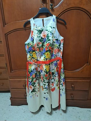 Vestido de flores Maria Lago