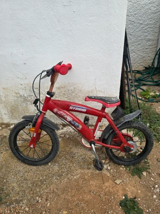 Bicicleta Infantil Cars Rayo McQueen