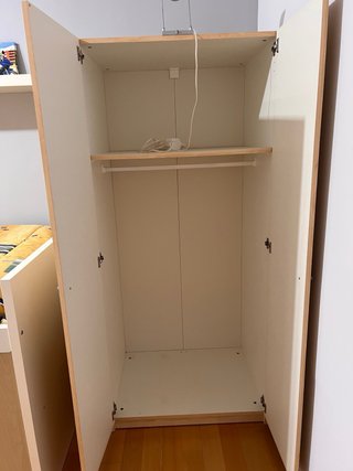 Conjunto Habitación Infantil: 2 Camas y Armario