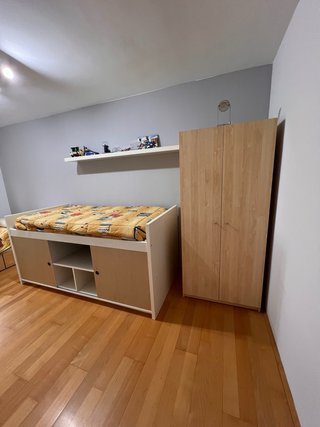 Conjunto Habitación Infantil: 2 Camas y Armario
