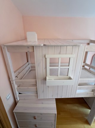 Cama Casita Infantil FLEXA + Armario