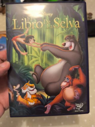 DVD El Libro de la Selva (Disney)