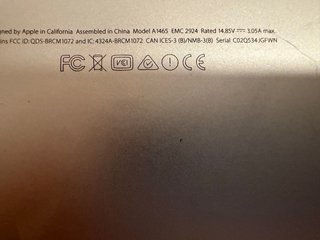 Placa base MacBook Air 11” 2015