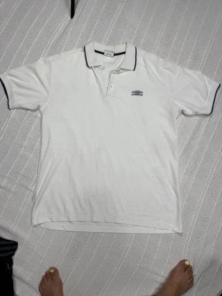 Polo Umbro Blanco