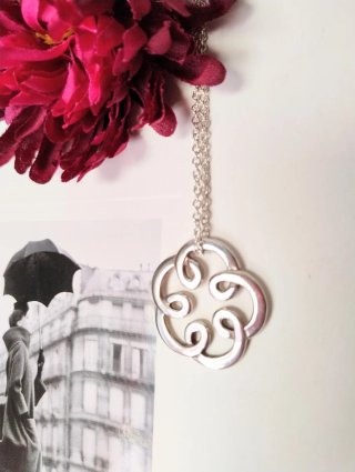 Colgante Tous Flor de Plata