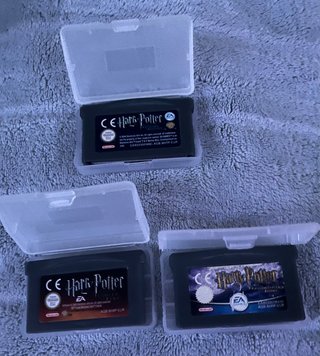 Lote 3 juegos Harry Potter GBA