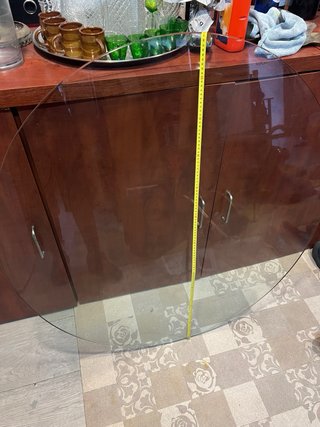 Cristal Redondo para Mesa Ø 110 cm