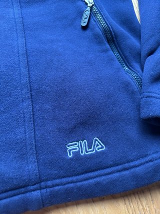 Sudadera polar Fila azul