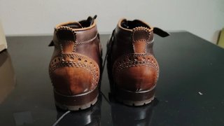 Botines Giorgio 1958 Piel Marrón Hechos a Mano