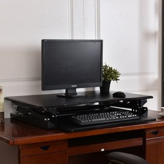 Convertidor escritorio de pie elevable Costway
