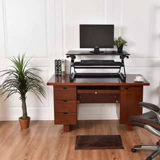 Convertidor escritorio de pie elevable Costway