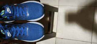 Zapatillas Nike Hombre Azul y Blanco
