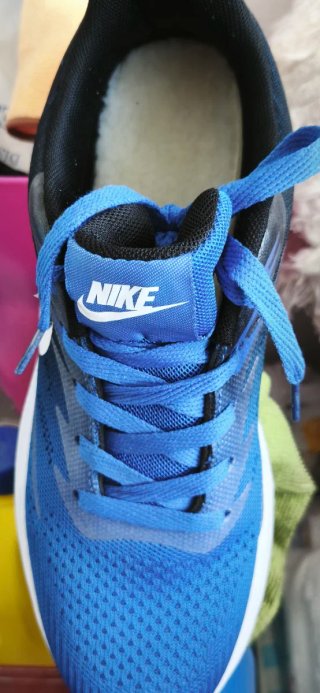 Zapatillas Nike Hombre Azul y Blanco