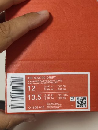T46 Nike Air Max 90 Drift Negro/Teal
