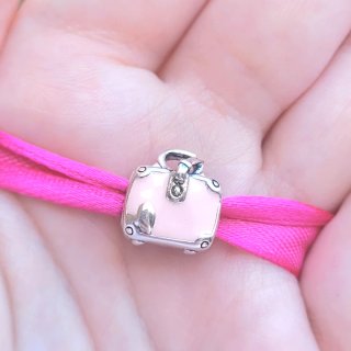 CHARM MALETA VIAJE ROSA