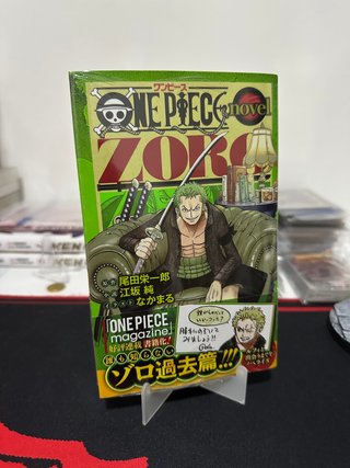 One piece Zoro Novel Sealed Promo card japan