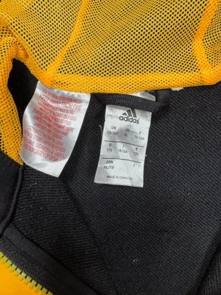 Sudadera Adidas Negra y Amarilla