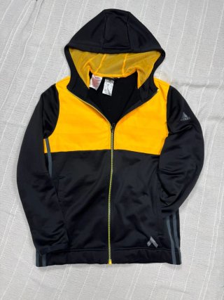 Sudadera Adidas Negra y Amarilla