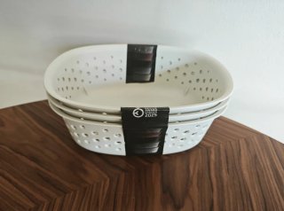 Conjunto de 3 Cestos de Arrumação