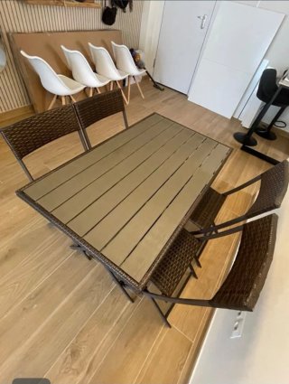 Conjunto comedor exterior