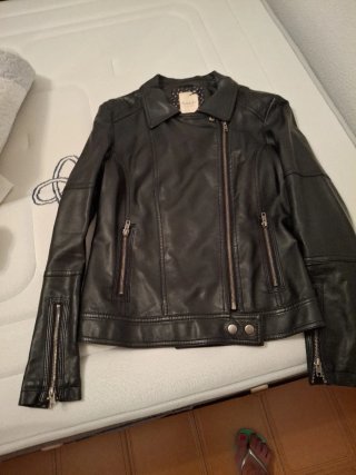 Cazadora Amichi Negra Mujer Talla S