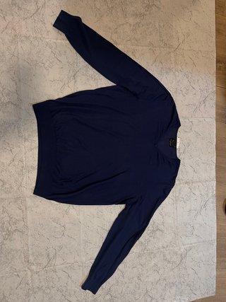 Jersey Massimo Dutti Azul Talla XL