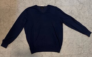 Jersey Massimo Dutti Azul Talla XL