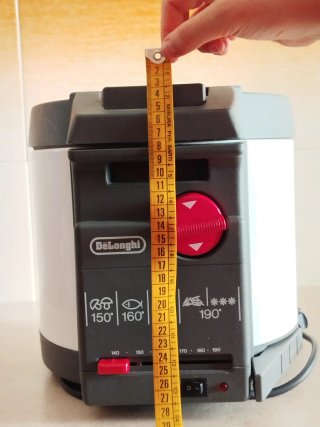 Friggitrice elettrica De'Longhi fino a 5 litri