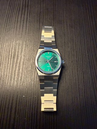 Tissot PRX 25mm verde seminuevo