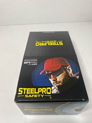 : Caja 12 Gafas Protección Steelpro Spy Pro