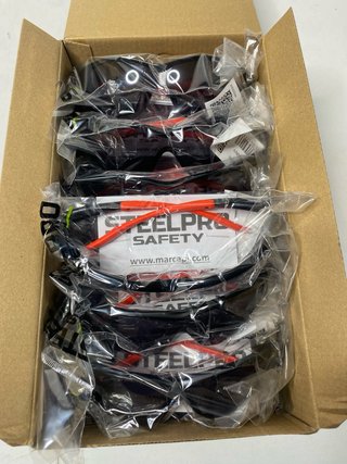 : Caja 12 Gafas Protección Steelpro Spy Pro