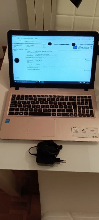 Portátil ASUS Intel Core i3 500GB Negro/Plata