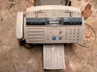 lote de Teles antiguas  ordenador y tele fax