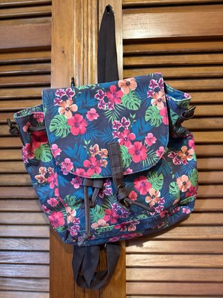 Mochila floral