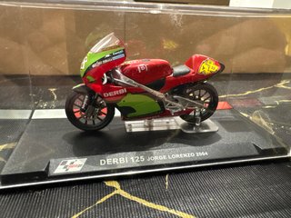 Réplica Derbi 125 Jorge Lorenzo 2004