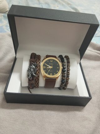 Reloj Geduo con Set de Pulseras