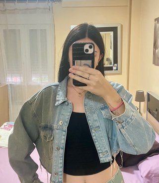 Chaqueta vaquera cropped