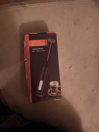 Mini Batidora Espumador de Leche Inalámbrico