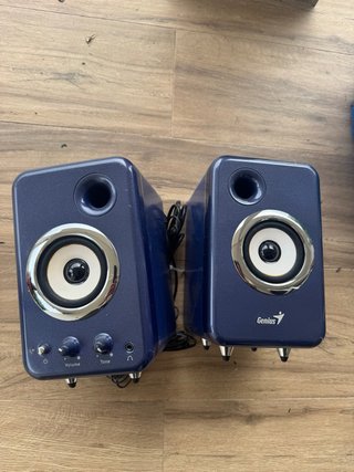 Altavoces azules