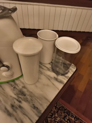 Licuadora Moulinex Blanca y Verde