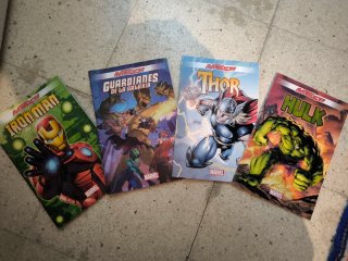 Lote 4 cómics Marvel Adventures