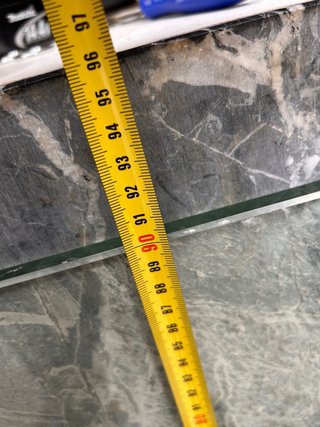 Cristal para mesa o balda